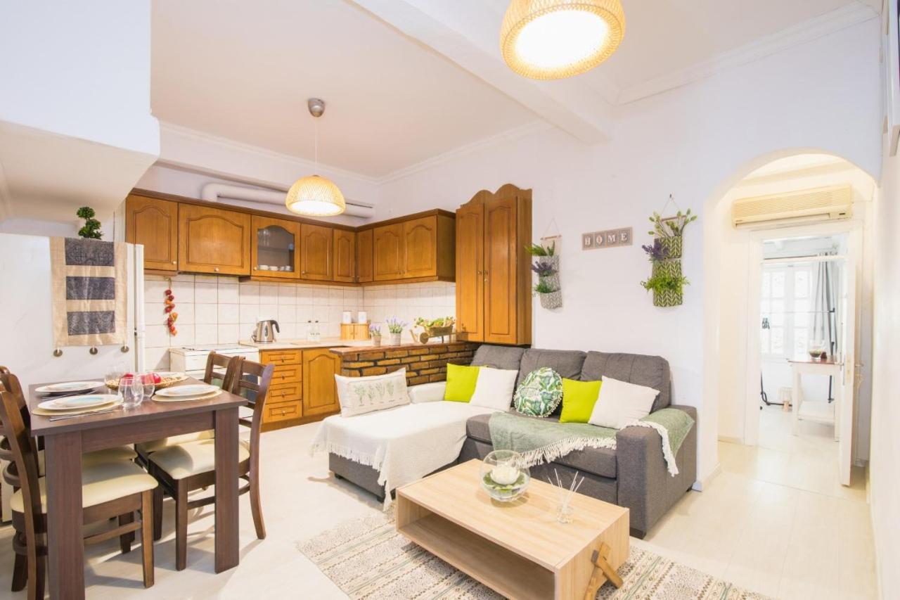 Secret Garden House, A Few Steps From The Sea Apartment Anemomylos ภายนอก รูปภาพ